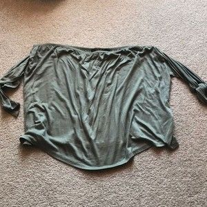 Forever 21 Contemporary Tube Top with Off Shoulder Side Ties